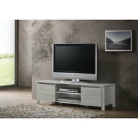 Entertainment Unit In White Wood - 120cm