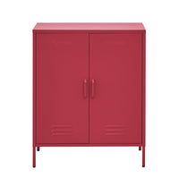 Buffet Sideboard Locker Metal Storage Cabinet - SWEETHEART Pink