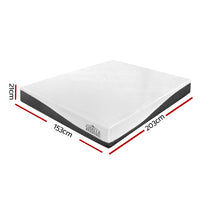 Queen Size Memory Foam Mattress Cool Gel without Spring