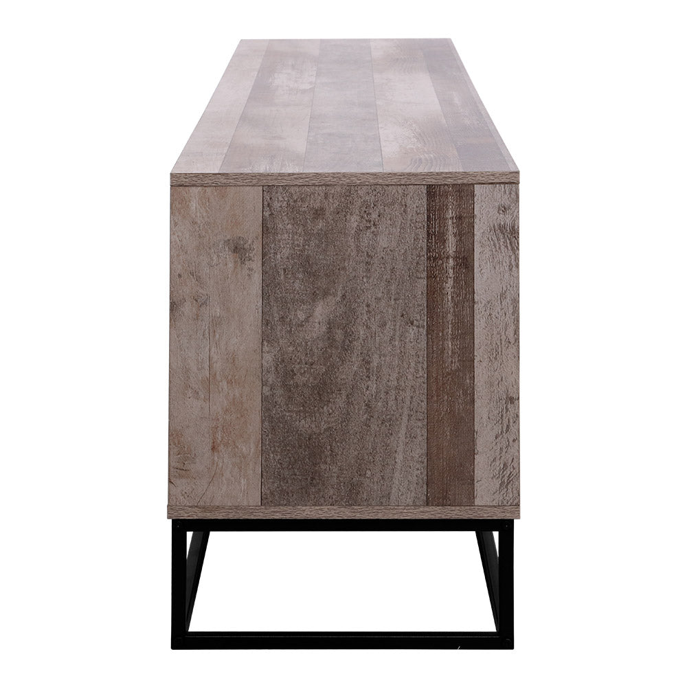 Entertainment Unit Industrial Rustic Wood - 180cm