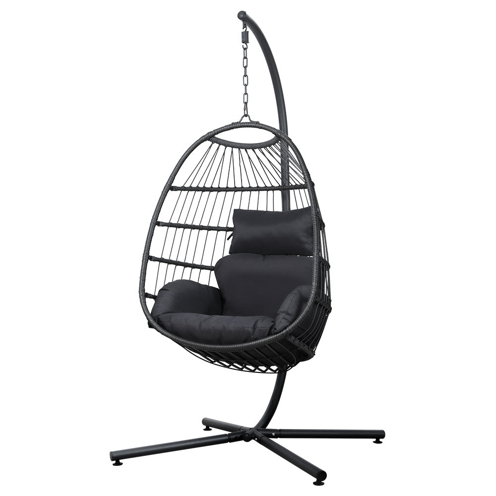 Egg Swing Chair Hammock Stand Outdoor Furniture Hanging Wicker