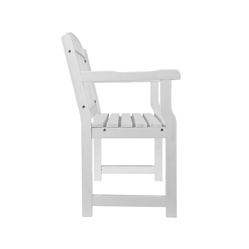 Outdoor Garden Bench Seat Wooden Chair Patio Furniture Timber Lounge
