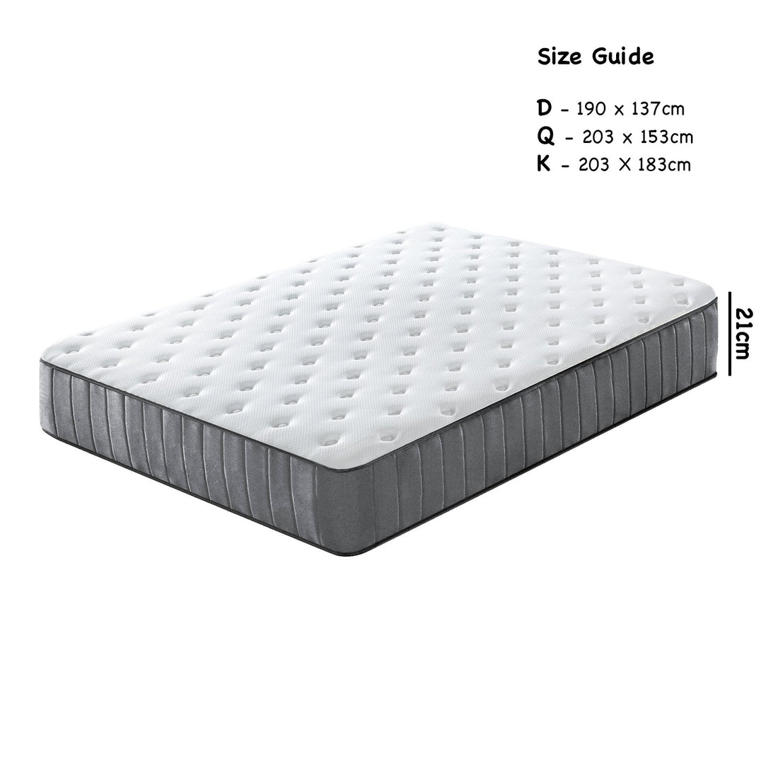 Euro Top Spring Mattress - King