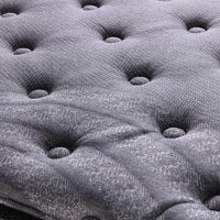Charcoal Mattress Pocket Spring Pillowtop 5 Zone 32cm Depth - Queen
