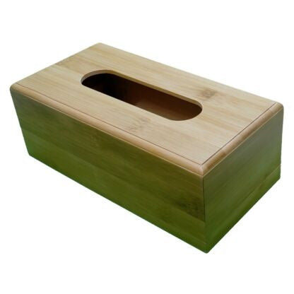 Bamboo Tissue Box Cover