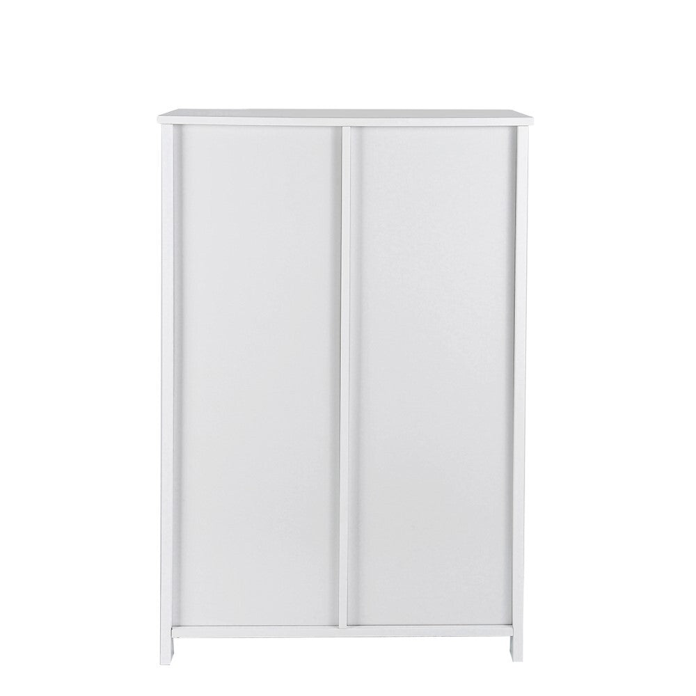 Bathroom Tallboy Storage Cabinet - White