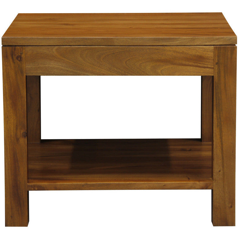 Amsterdam Lamp Table 60 x 60 cm (Light Pecan)