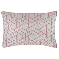 Cushion Cover-With Piping-Milan Rose-35cm x 50cm