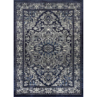 Arya Navy Blue Transitional Rug 160x220 cm