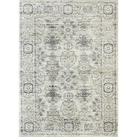 Arya Cream Grey Contemporary Rug 160x220 cm