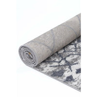 Yuzil Blue Abstract Rug 160x230cm