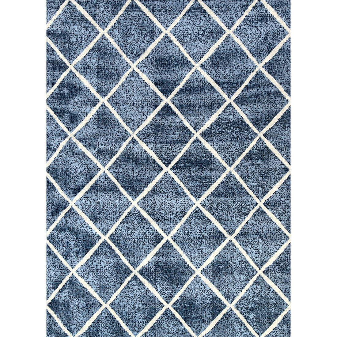 Allure Cross Diamond Blue Cream Rug 240x330 cm