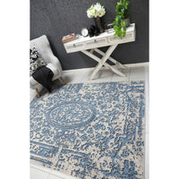 Allure Classic Vintage Blue Rug 80x300 cm