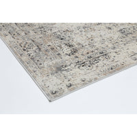 Amelia Beige Grey Contemporary Rug 80x300 cm