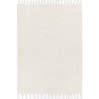 Leilani Plush Diamond Cream Rug 160x230cm