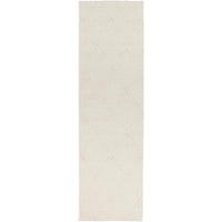 Leilani Diamond Braided Cream Rug 80x300cm