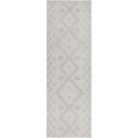 Leilani Boho Chic Grey Rug 80x300cm