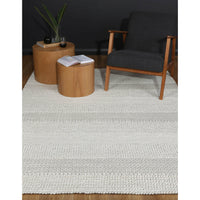 Zayna Grace White Wool Blend Rug 200x290cm