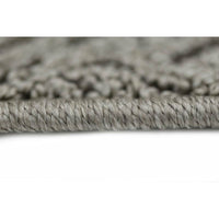 Hawaii Grey Shaped Geometric Ikat Rug 160x230cm