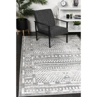 Windjana Tribal Grey Rug 240x330cm