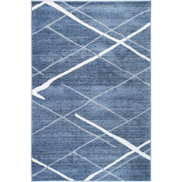 Windjana Abstract Stripe Blue Rug 280x380cm