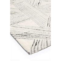 Verve Light Grey Geometric Rug 240x330cm