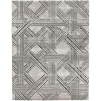 Verve Grey Geometric Rug 80x300cm