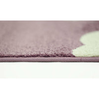 Piccolo Pink and White Cloud Kids Rug 120x170cm