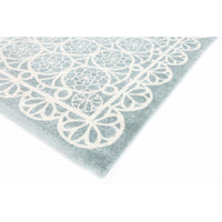 Piccolo Aqua White Doily Kids Rug 120x170cm