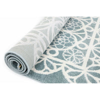 Piccolo Aqua White Doily Kids Rug 120x170cm