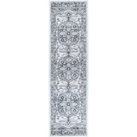 Ligures Grey White Rug 240X330cm