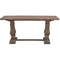 Florence Console Hall Entrance Table 160cm Pedestal Timber French Provincial