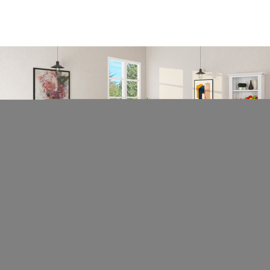 Console Hallway Entry Table 125cm Solid Acacia Timber Wood Coastal -White