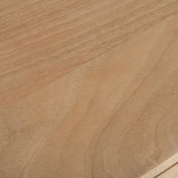 Storage Cabinet Buffet Chest of 3 Drawer Mango Wood Rattan Natural