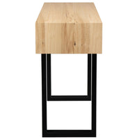 Aconite Console Hallway Entry Table 120cm Solid Messmate Timber Wood - Natural