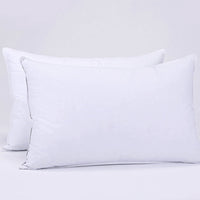 2 Premium Hotel 950g Pillows 74CM x 48CM Pillows Breathable Cotton