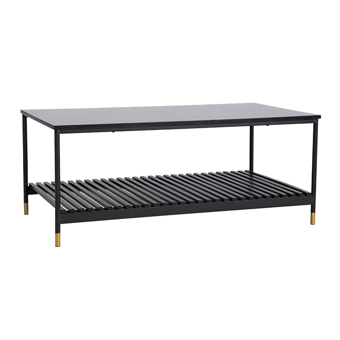 Alcona Coffee Table In Matte Black