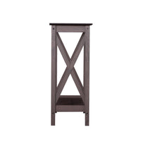 Coastal Console Table in Walnut