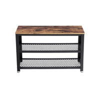 3 Tier Shoe Storage Bench 73 cm Length