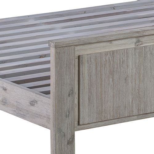 Acacia Ash Wood Bed Frame - King