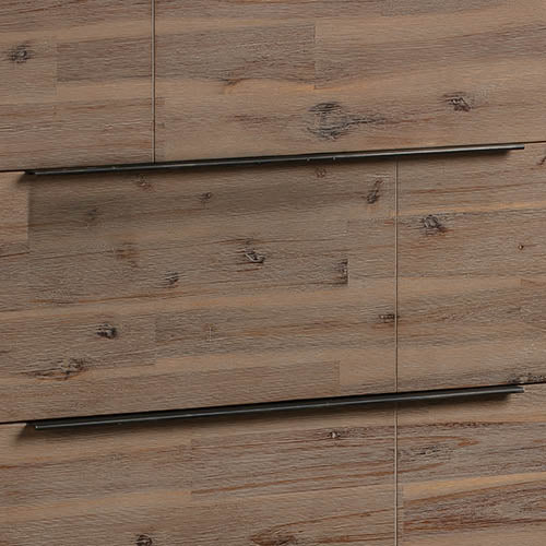 Dark Wood Tallboy with 4 Storage Drawers