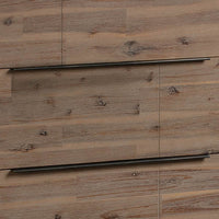 Dark Wood Tallboy with 4 Storage Drawers