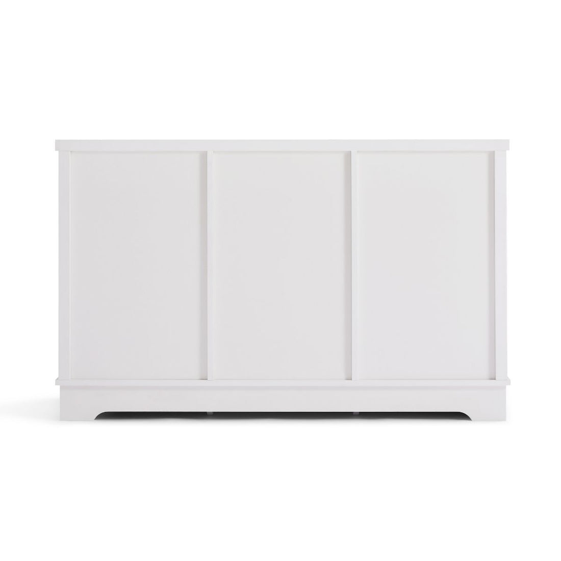 White Coastal Style Sideboard Buffet Unit