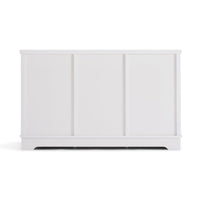 White Coastal Style Sideboard Buffet Unit
