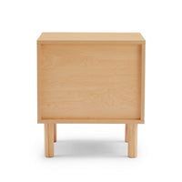 Kailua Rattan Bedside Table in Maple