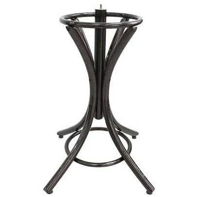 Brown Coat Rack with Stand - 12 Hook Walnut Wood