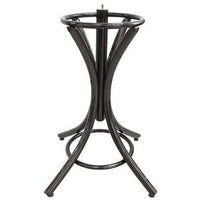 Brown Coat Rack with Stand - 12 Hook Walnut Wood