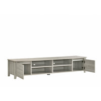 Entertainment Unit In White Wood - 180cm