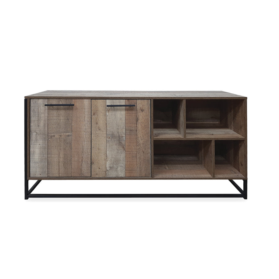 Vogue Wood Tone Sideboard Stylish Rustic Flawless Design 150cm