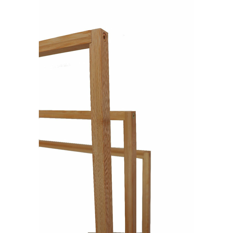 Bamboo Towel Bar Holder Rack 3-Tier